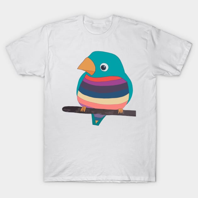 Pretty Bird T-Shirt by wildmagnolia